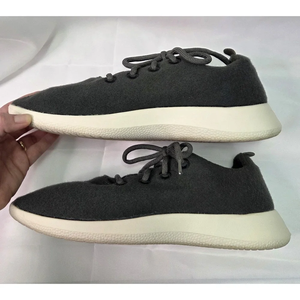 Allbirds Men's Wool Runner Shoe Sz10 Gray Classic Athleisure Minimalist‎ Walking
